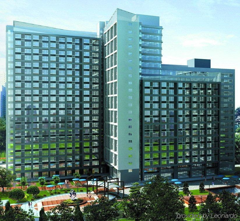 Seasons Park Apart Hotel Pequim Exterior foto